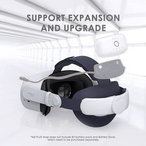 BOBOVR M1 Plus Head Strap,Compatible with Quest 2,Elite Strap Enhanced Support